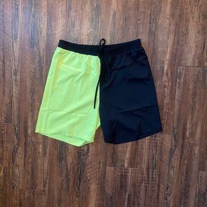 Two toned shorts